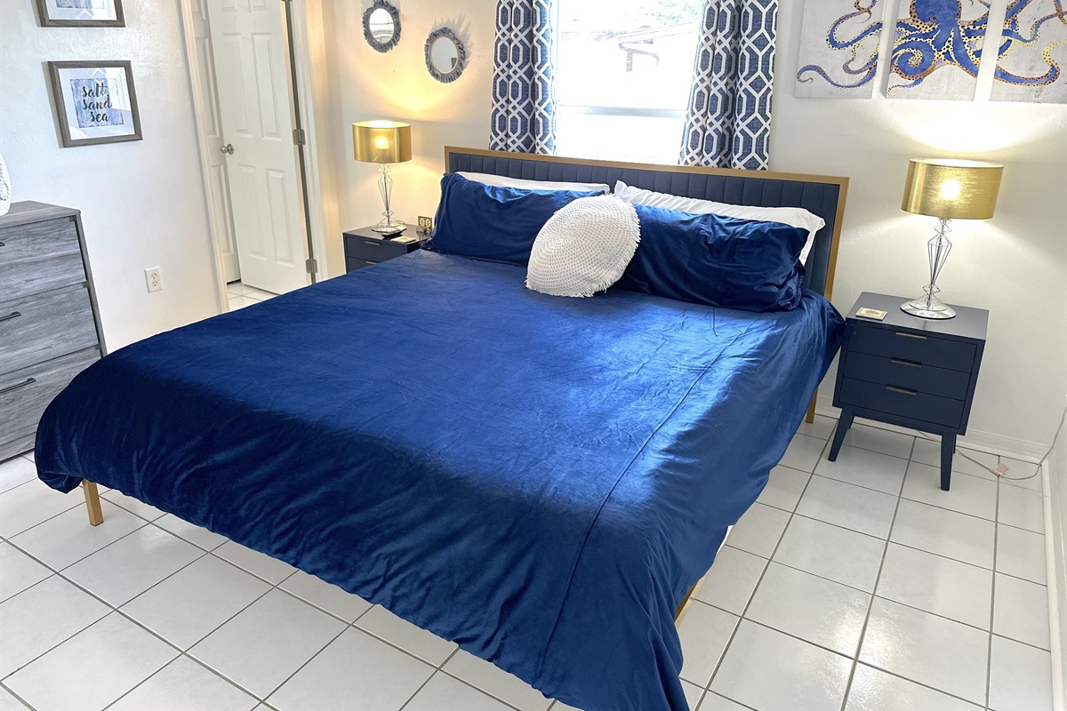  Comfy Kingsized bed
