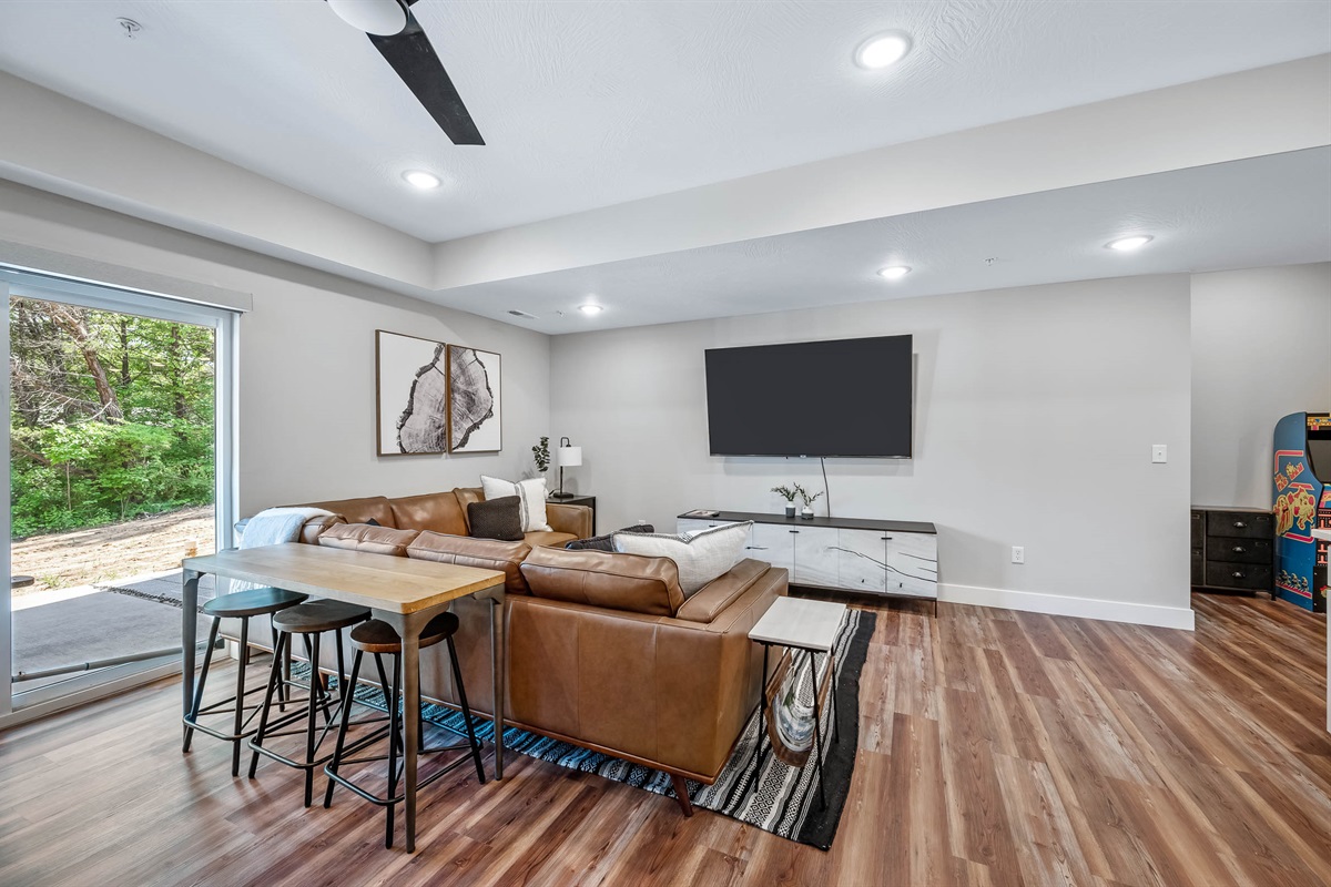 Modern touches throughout