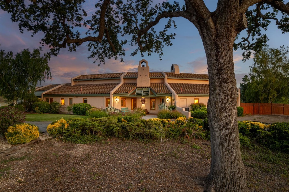 Entrance to Casa Pura Vida, your home away from home, tucked into paradise.  Private, peaceful, and designed for relaxed luxury.  First impressions matter — and this one delivers.