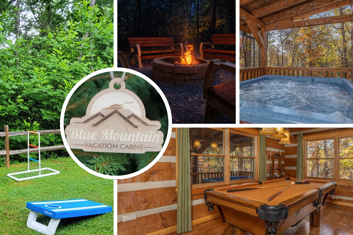 Appalachian Escape Cabin by Blue Mountain Cabins. Privately owned and managed.