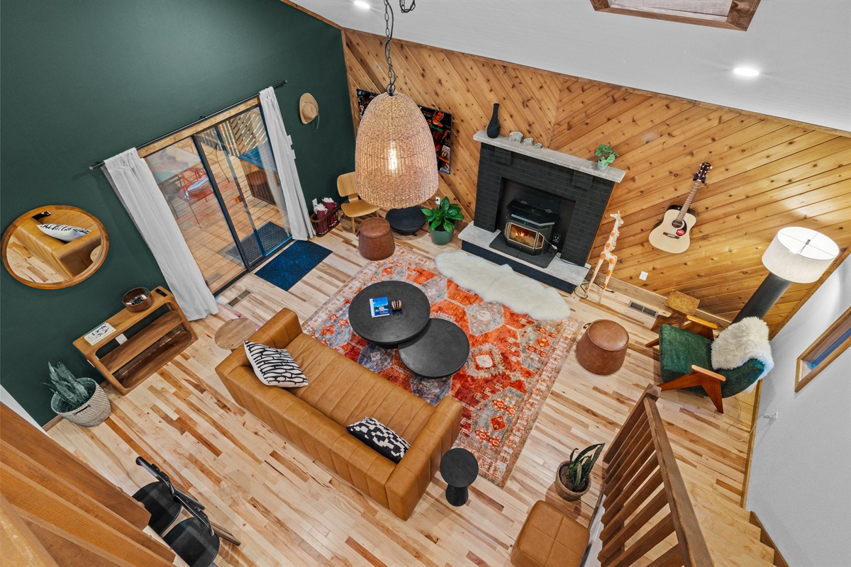 Overview of living room