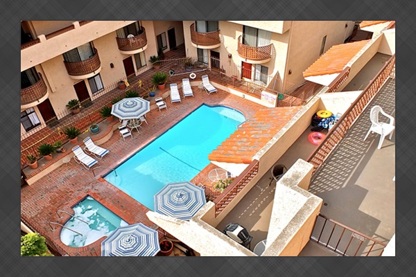 Onsite Gated Pool and Spa Area