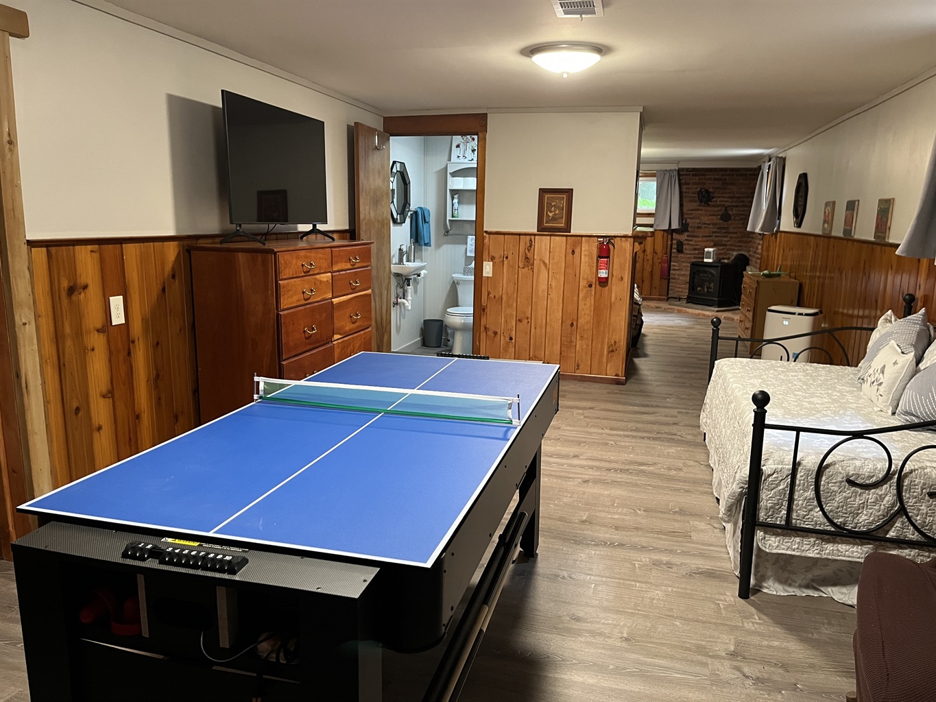 Lower level gameroom
