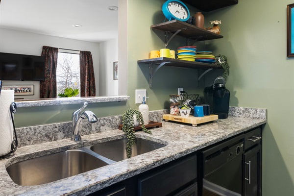 Prepare meals in your private kitchen