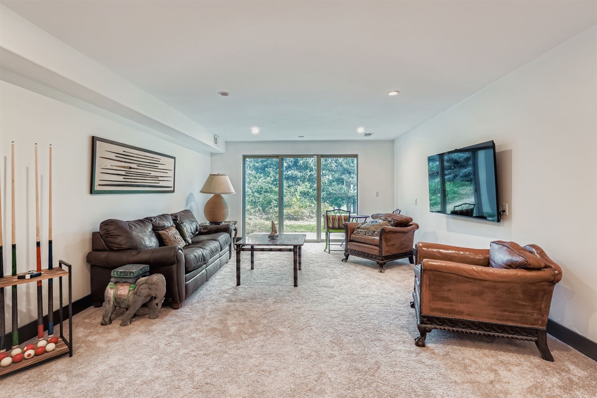 Lower level family room