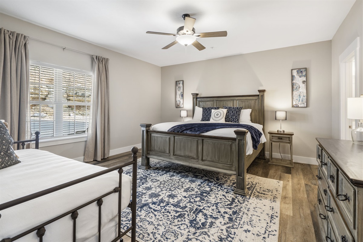 Main level king bedroom #2 w/ ensuite bath