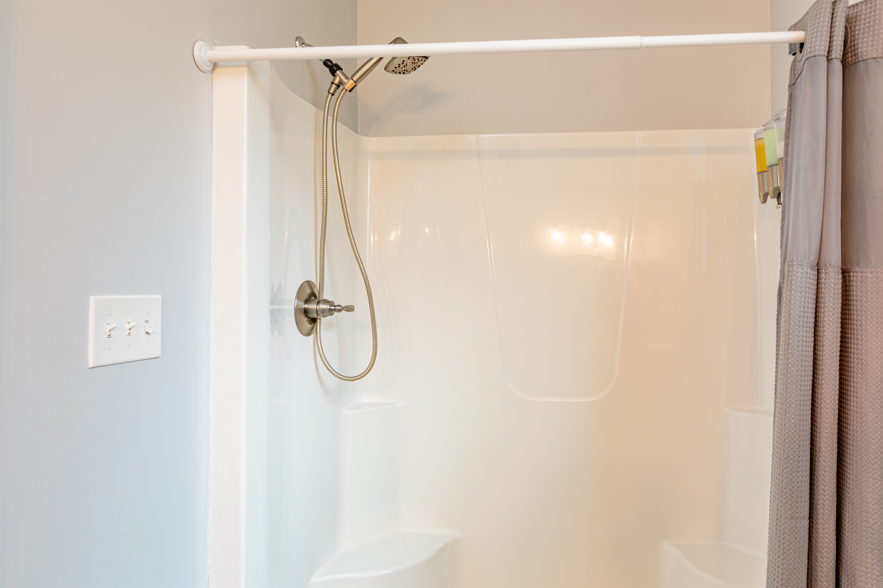 Master bathroom walk in shower