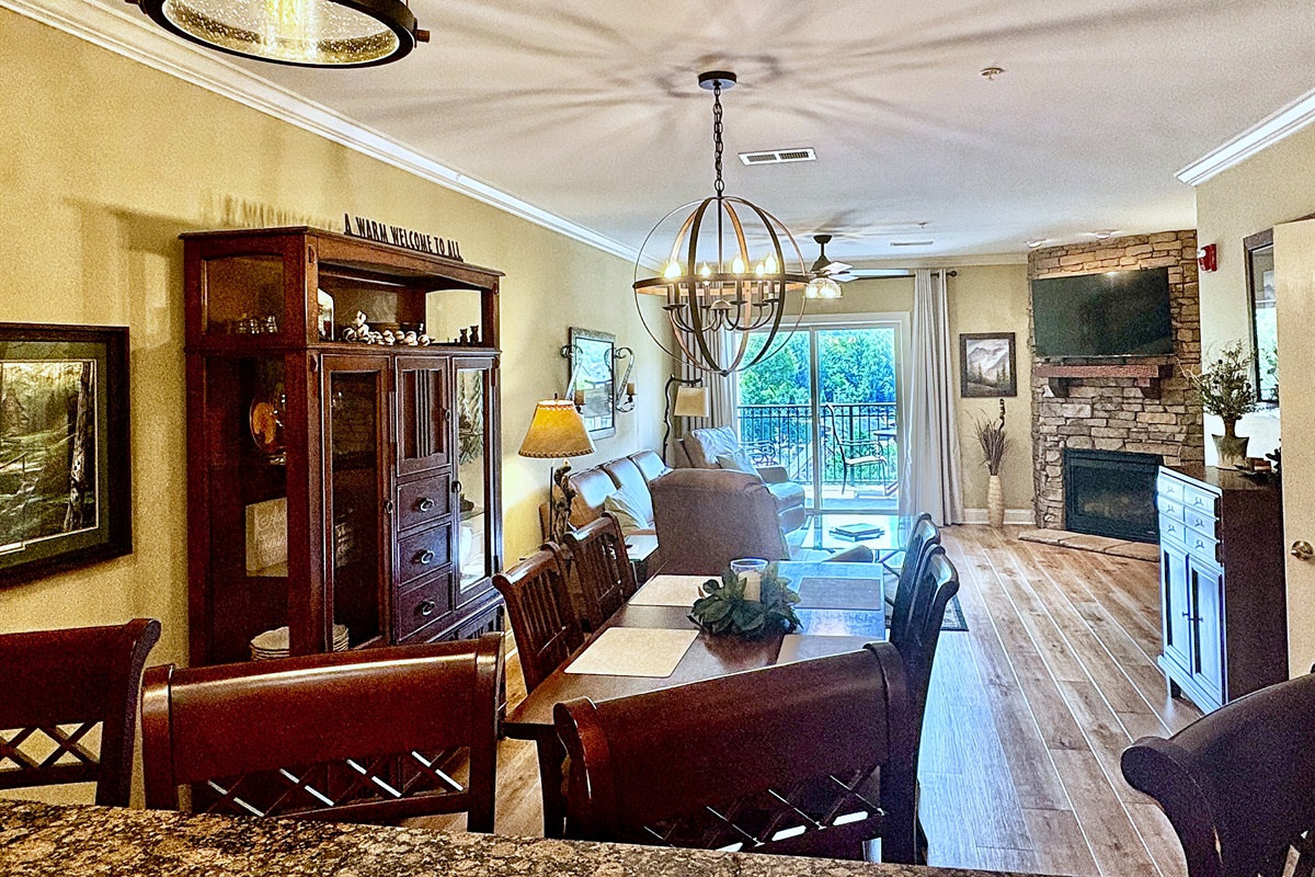Open living area