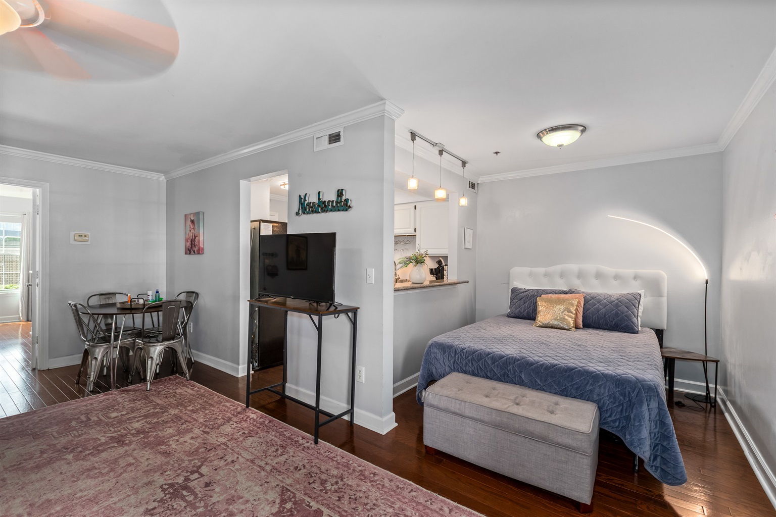 t was so great to be walking distance to downtown. Having protected parking was really important to us and we appreciated that option. Everything was as advertised and very clean.