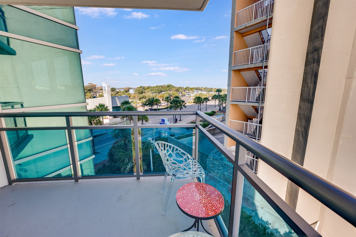 Amazing View from the Balcony!
