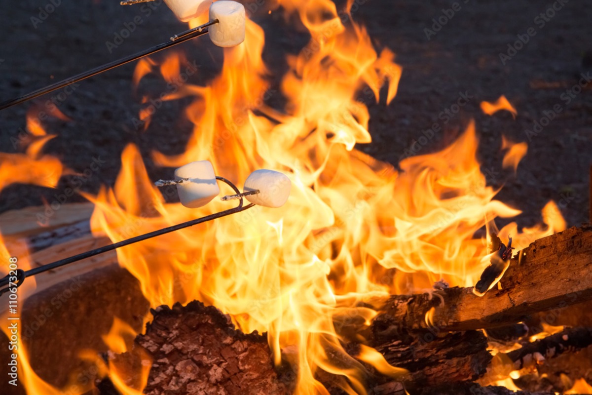 Fire Pit Marshmellows