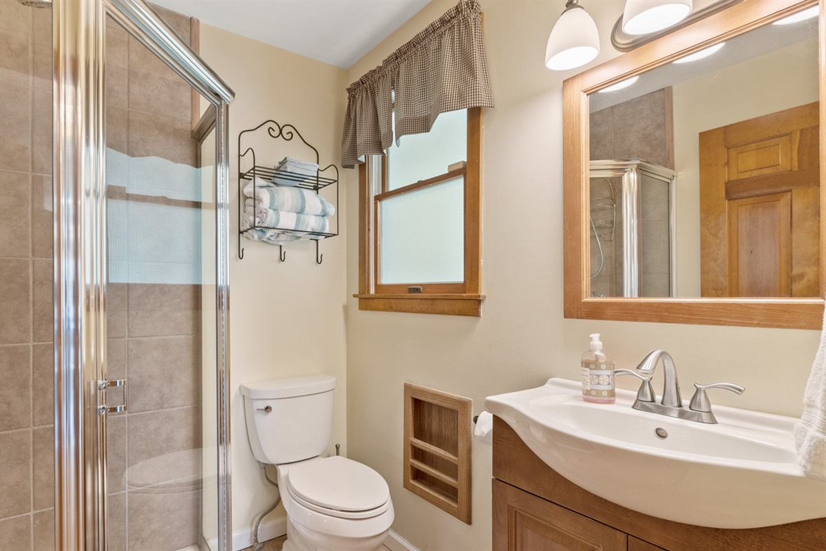 1st Floor Bathroom with Shower