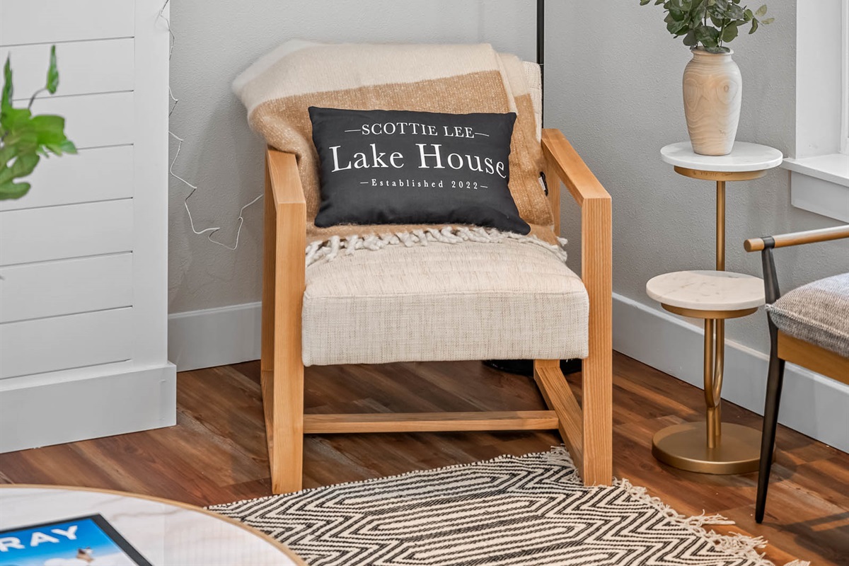 Lots of beautiful designer touches