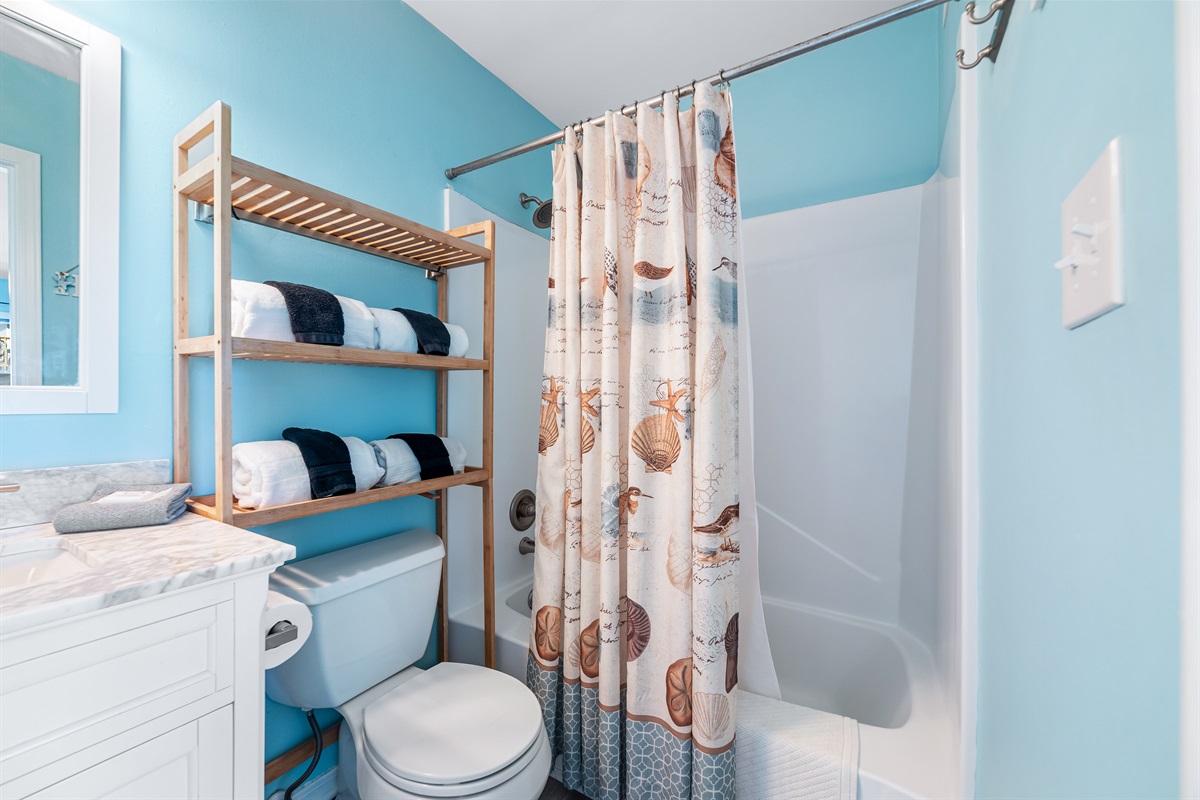 2nd bathroom.  Master bedroom has private bathroom