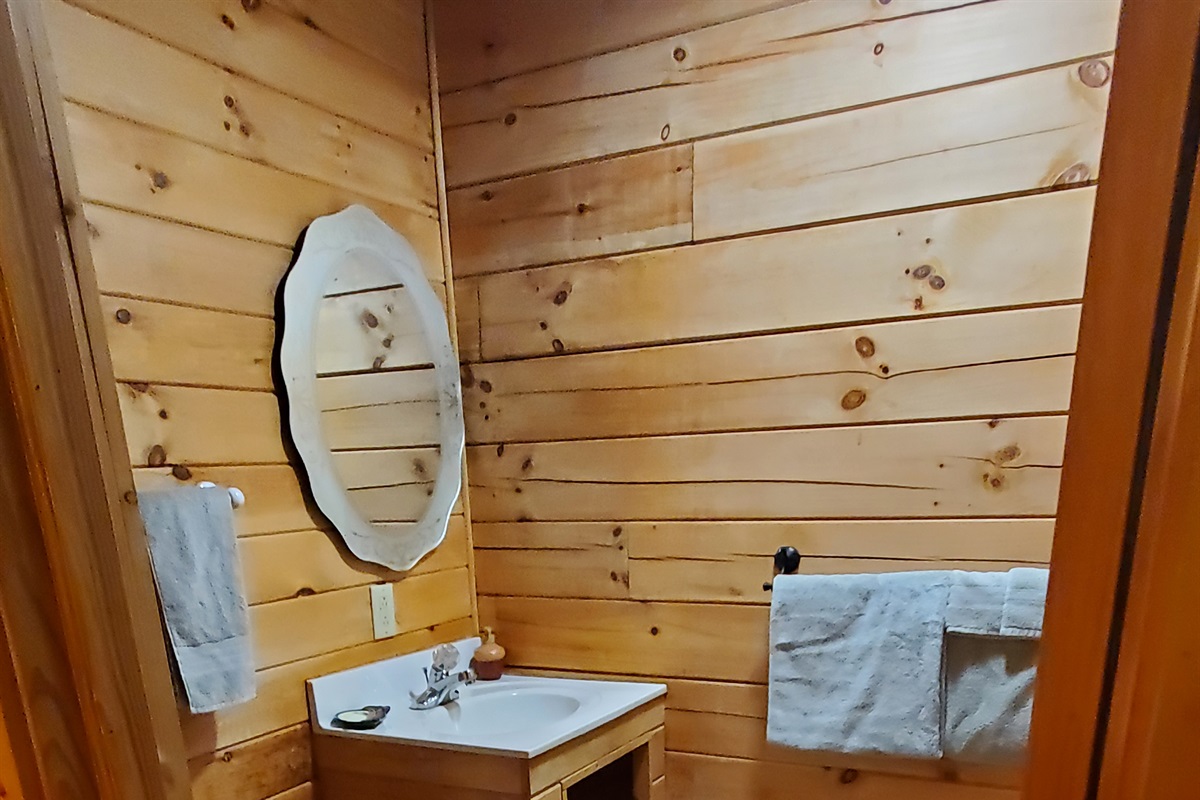 Bath towels are provided for you.