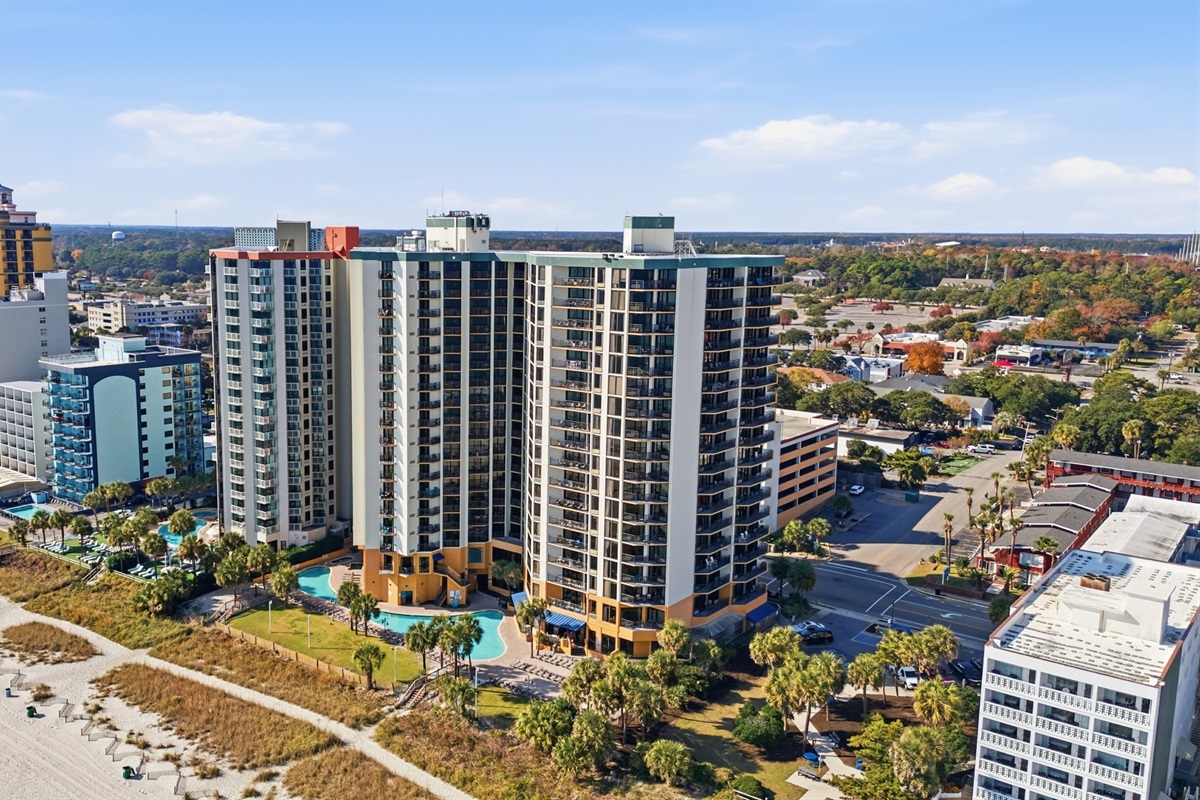 One of the few pet friendly resorts in Myrtle Beach!