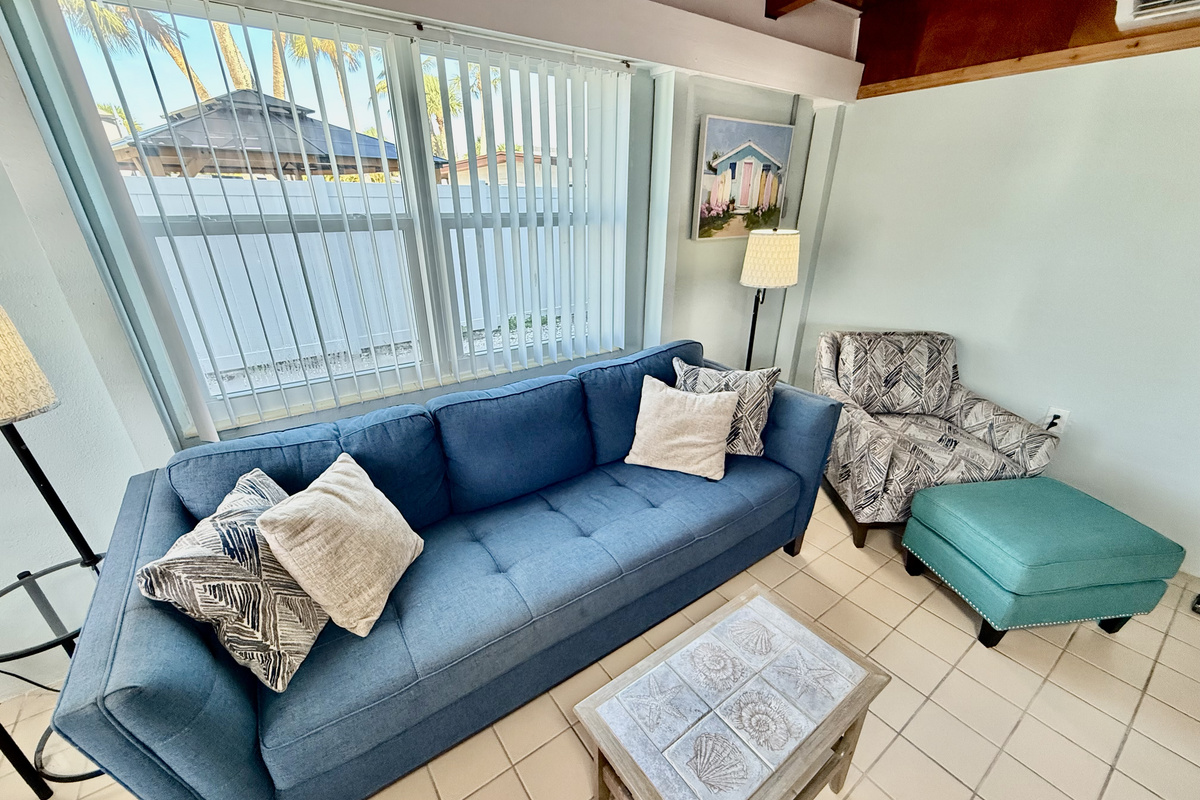 Bright and inviting living area