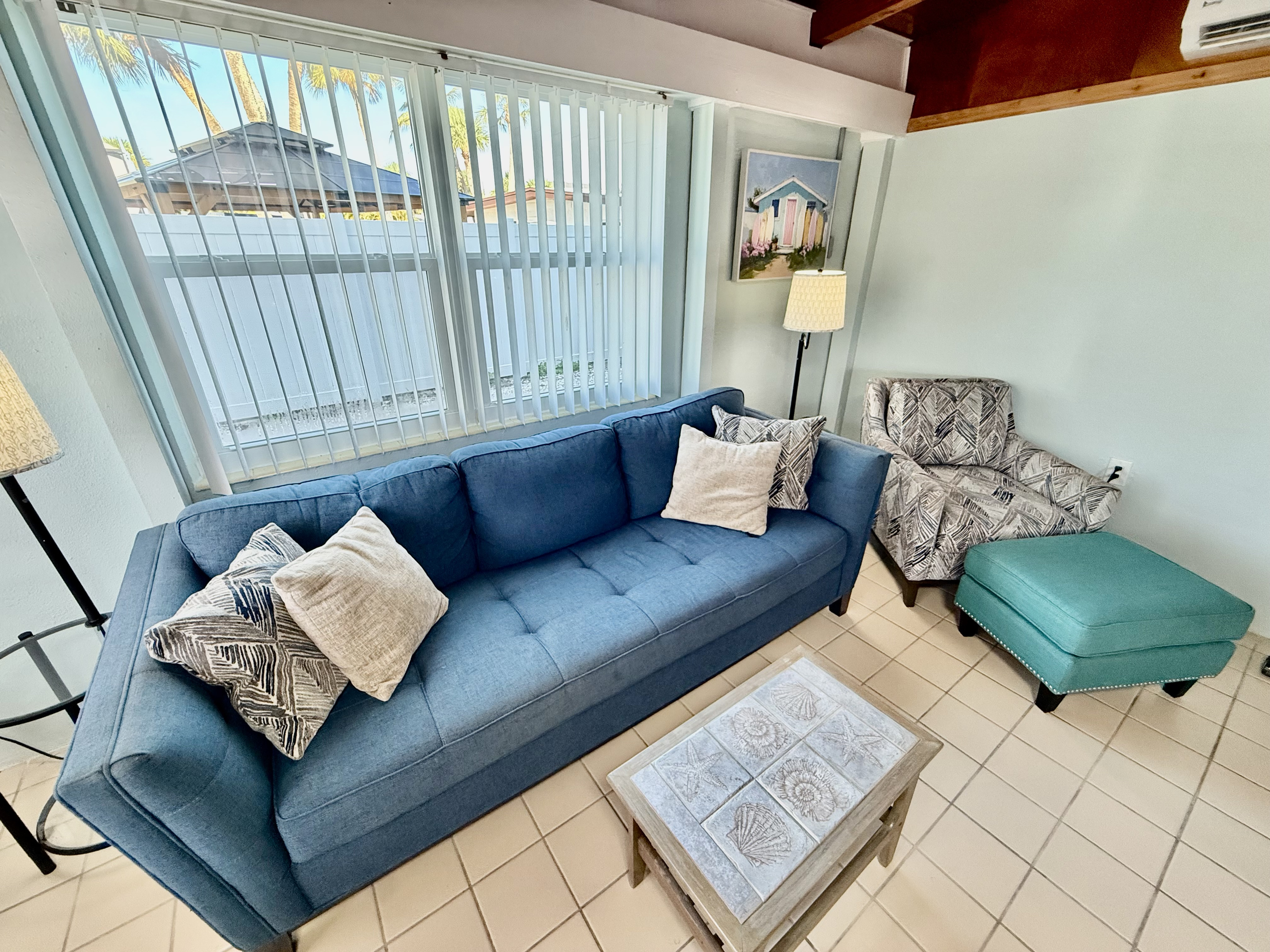 Bright and inviting living area