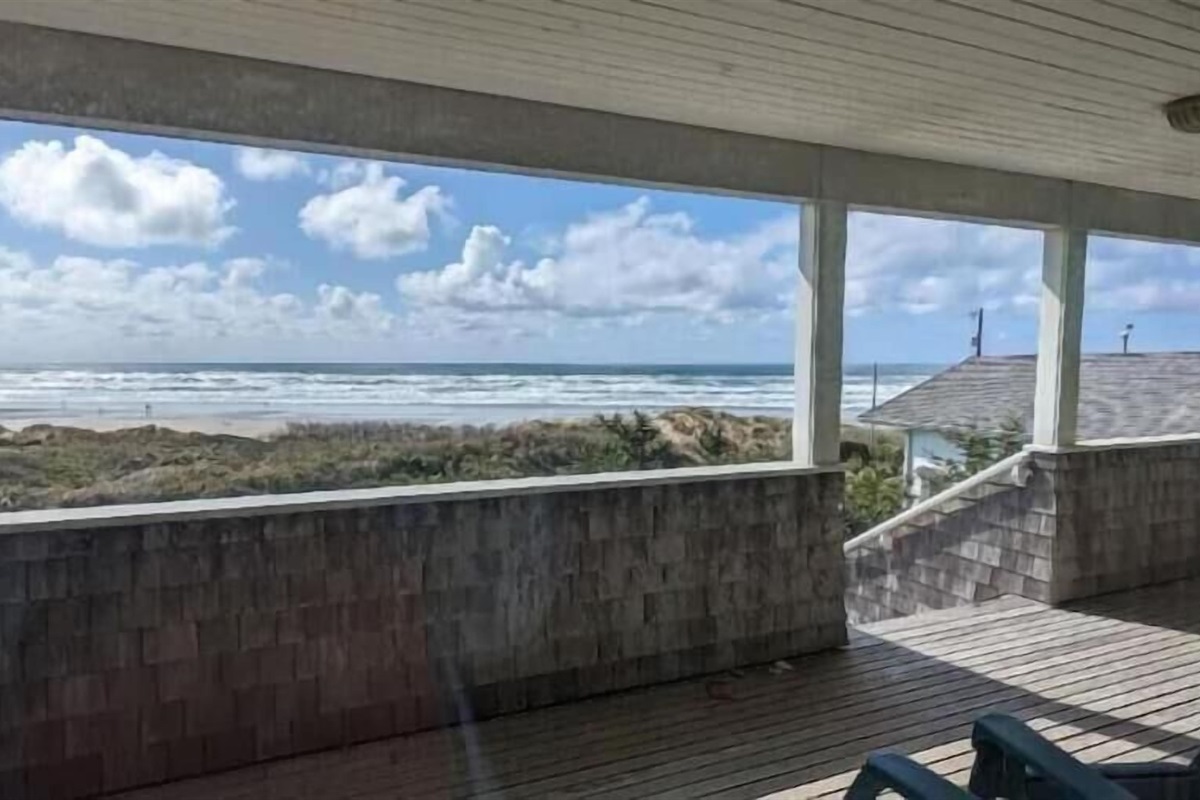 view from living room