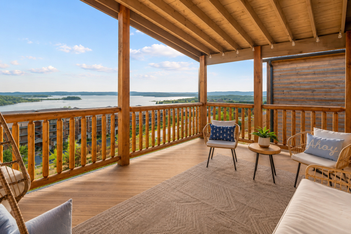 Start Your Morning with Coffee and beautiful Table Rock Lake Views
