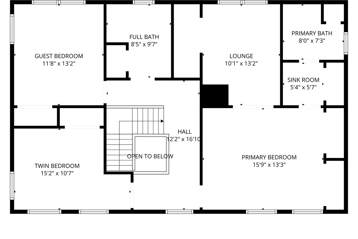 Our Mount Desert Island home’s second floor offers a private Primary Suite and versatile guest wing. With high-speed internet throughout, this family-friendly layout is the ideal Southwest Harbor retreat near Acadia.