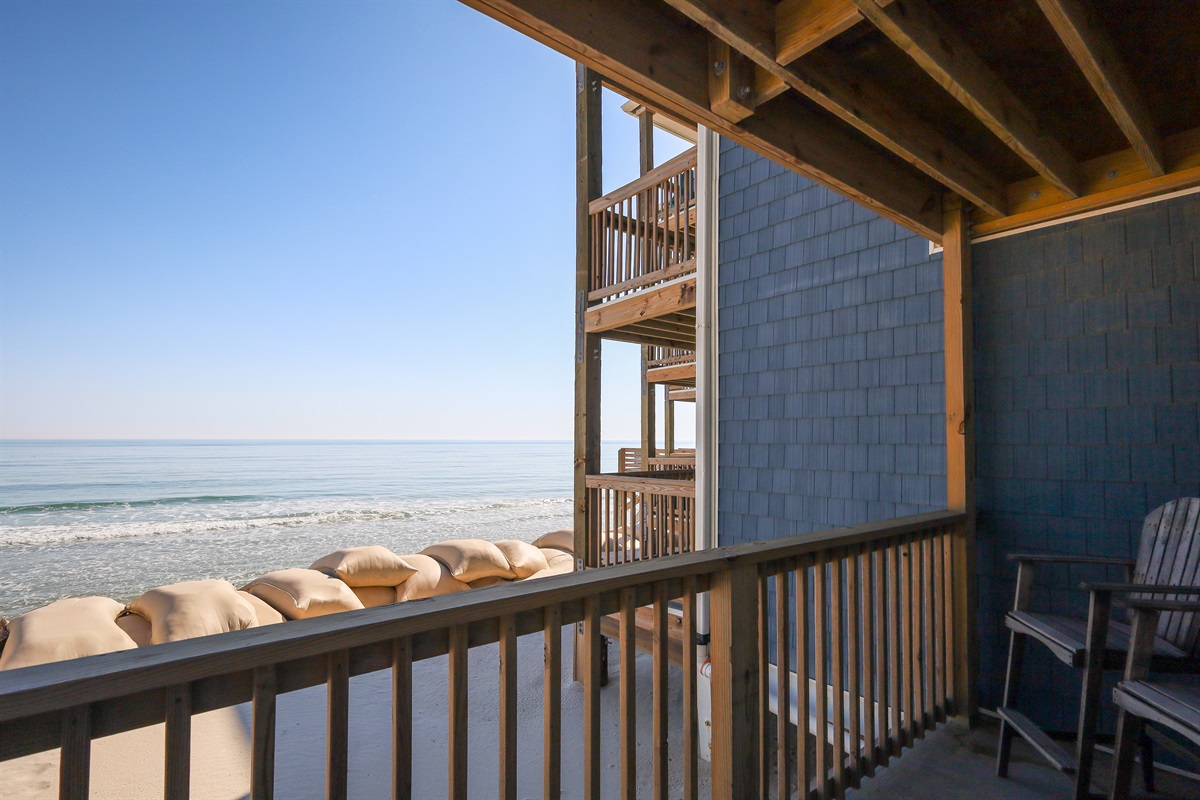 A perfect spot to unwind on the balcony!