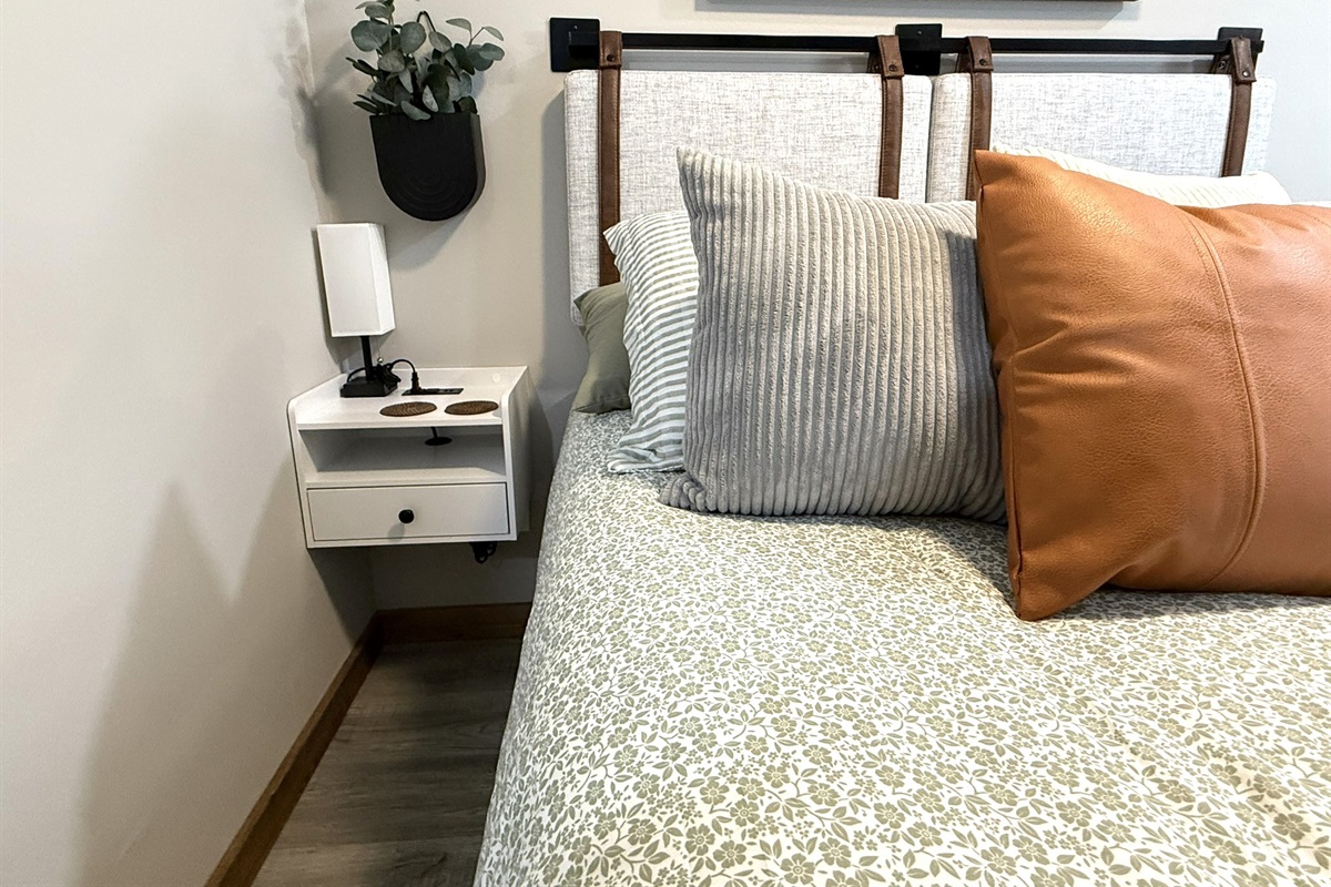 Two comfy beds, one stylish space, and endless reasons to stay in just a little longer