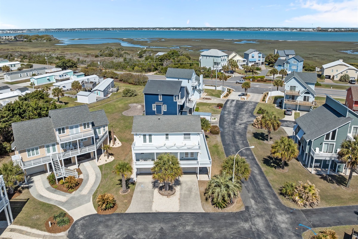 Located between the ocean and sound with beautiful water views nearby