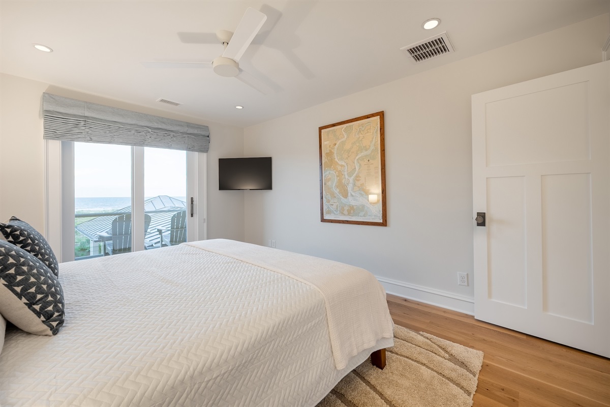 King Bedroom 4 | Beach Shelter | 3708 Palm Blvd | Isle of Palms, SC | IOP Escapes