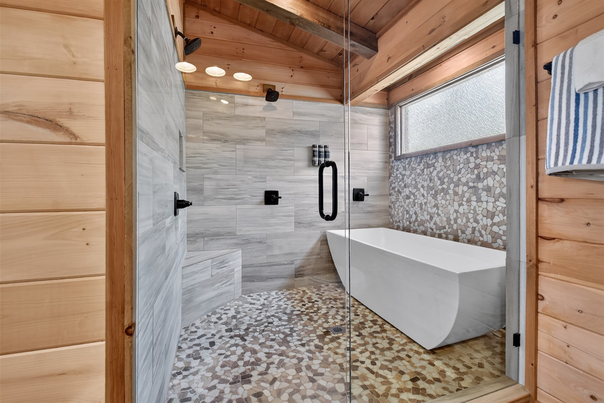 Primary King Suite Bathroom