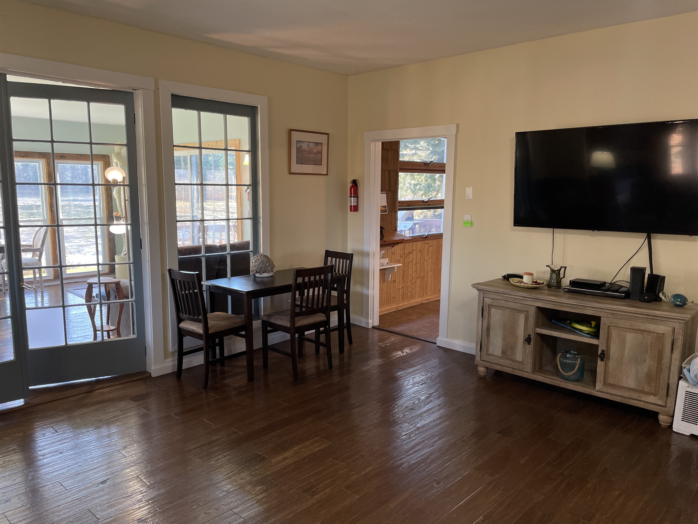 Nature's Hidden Treasure dining or desk area in living room