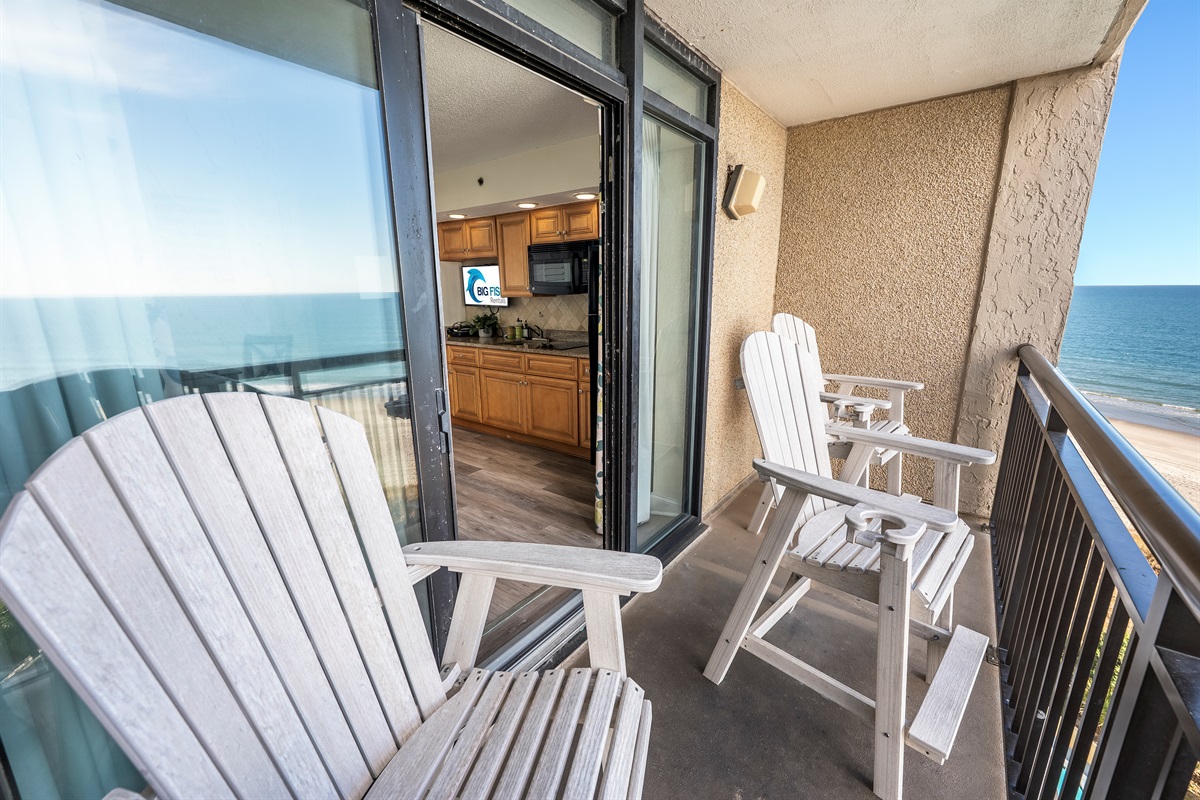 Breathtaking Views from Balcony!