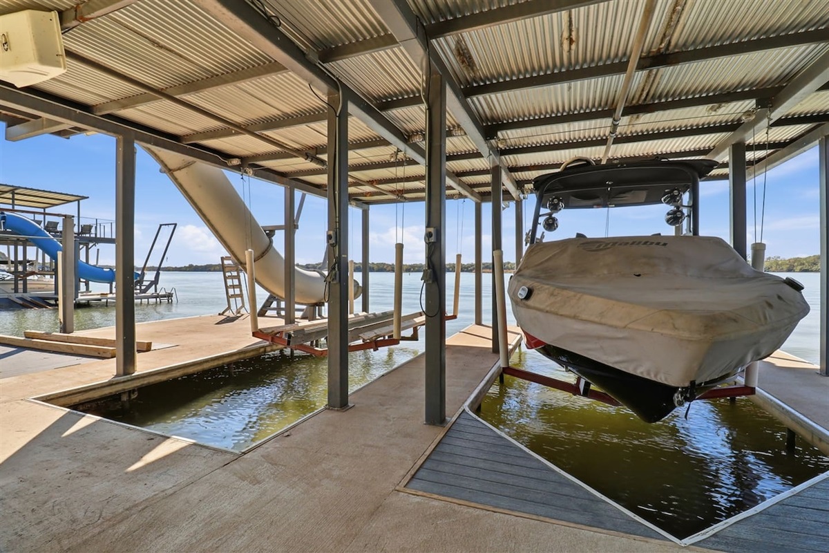 Boat Lift Available