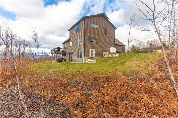 Explore the spacious grounds and charming exterior of the lodge.