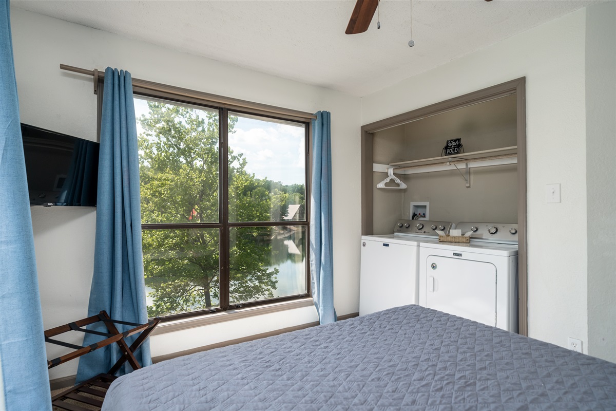 Smart tv and laundry