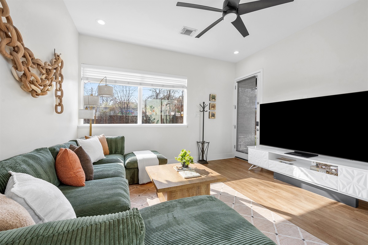 Plenty of natural light!