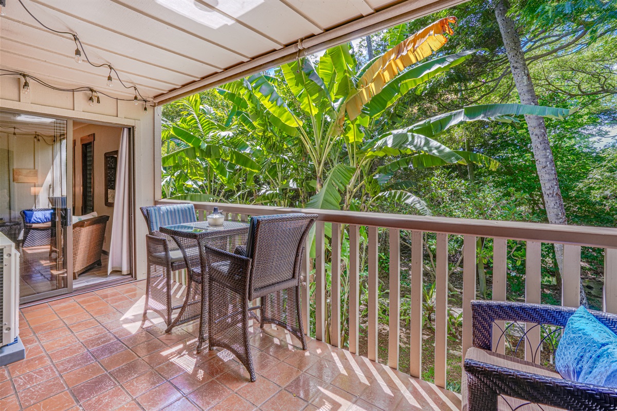 Master bedroom access to the lanai