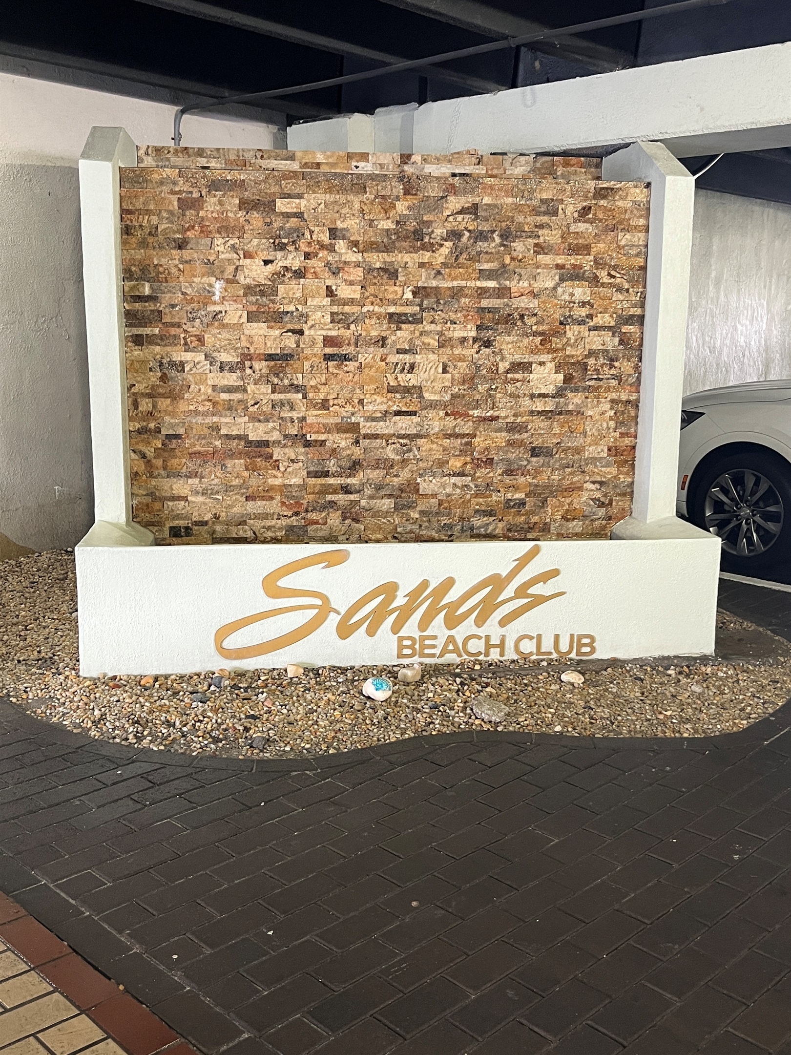 Sands Ocean Club Sign