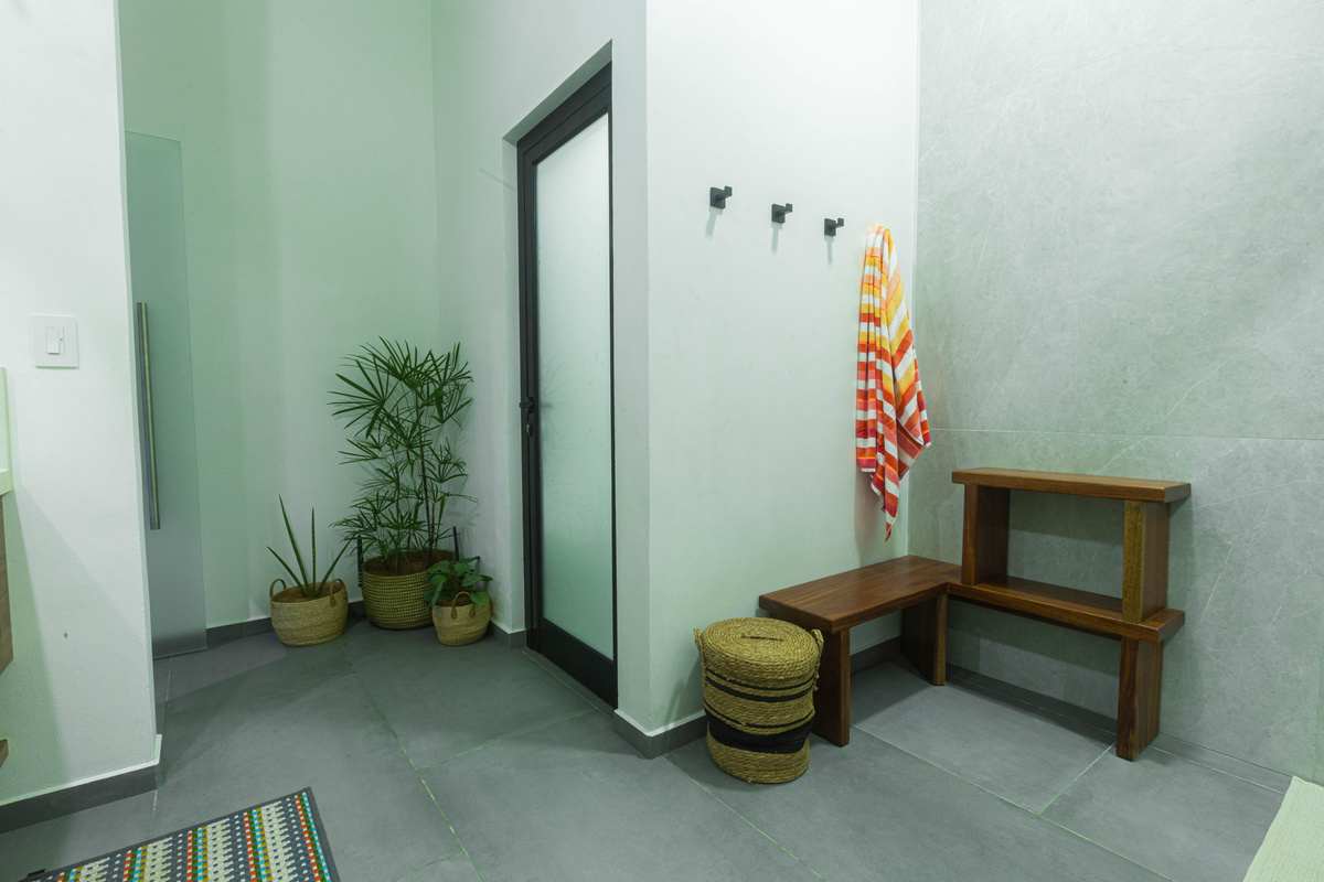 Bathroom area