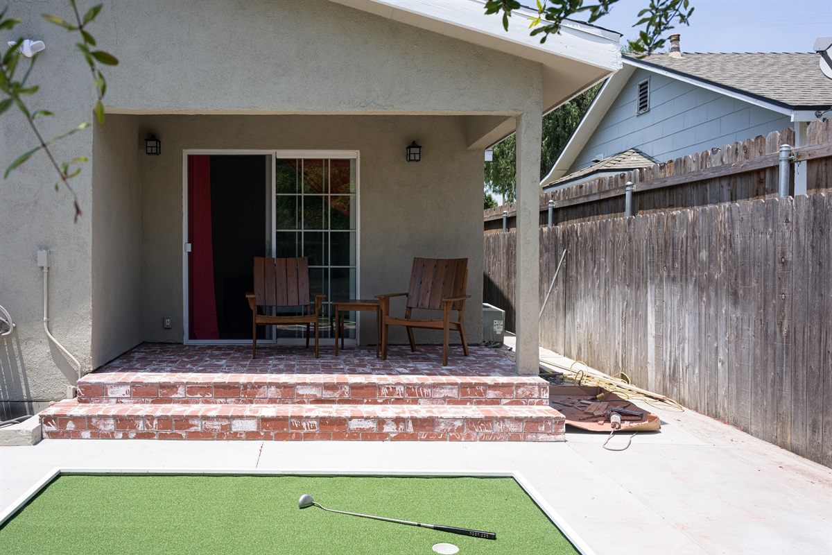 Putting Green and Porch