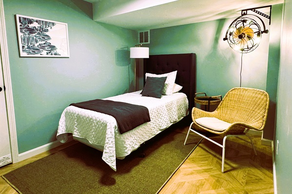 Lower Level "Cool Water" Bedroom