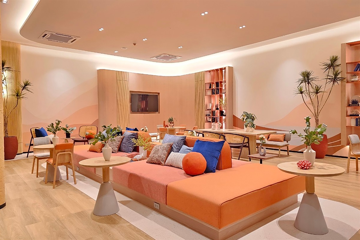 A spacious and feature-filled living room, this area can cater to your various needs, whether you want to work, relax, or play.