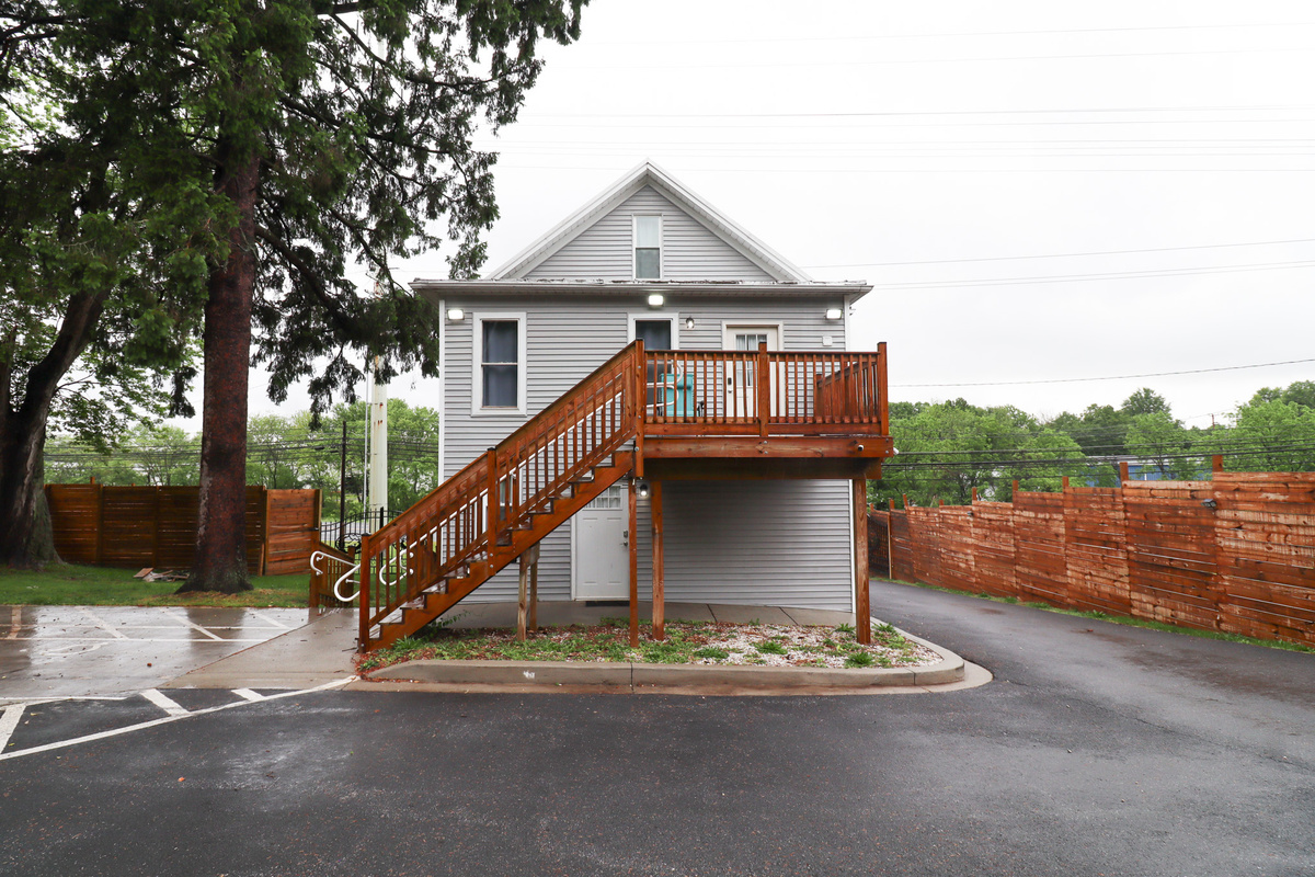 ample parking area