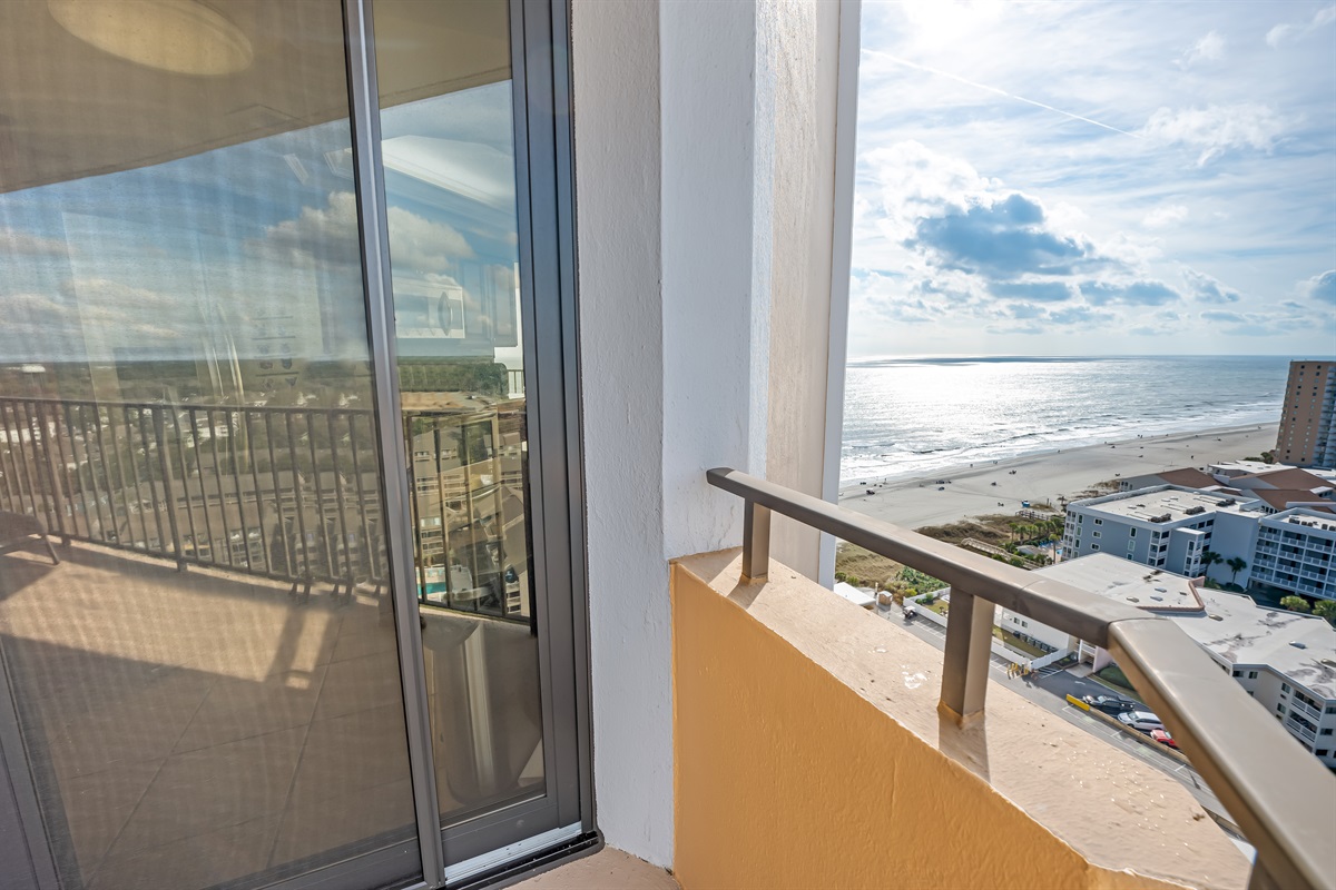 Amazing View from the Balcony!