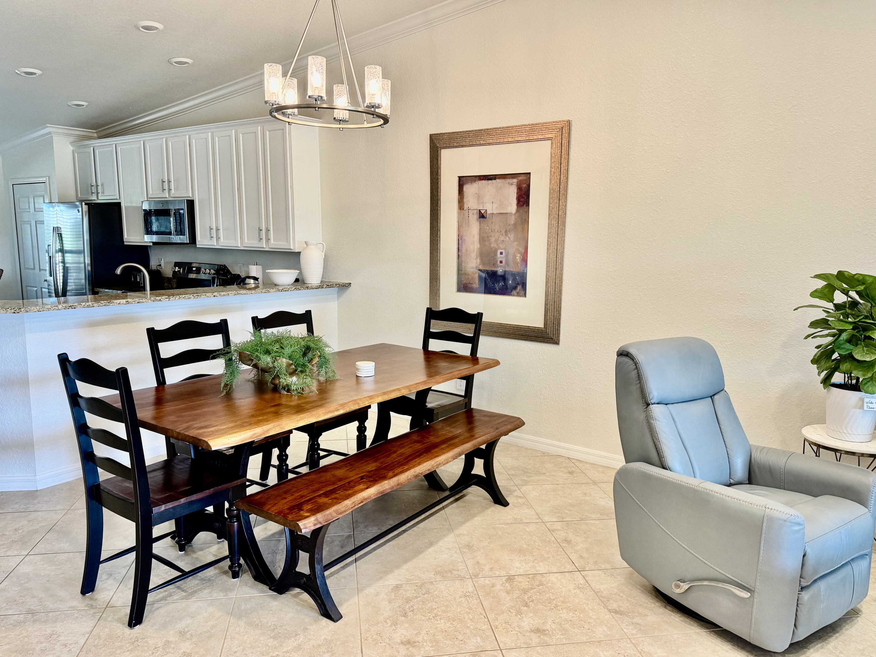 Dining area