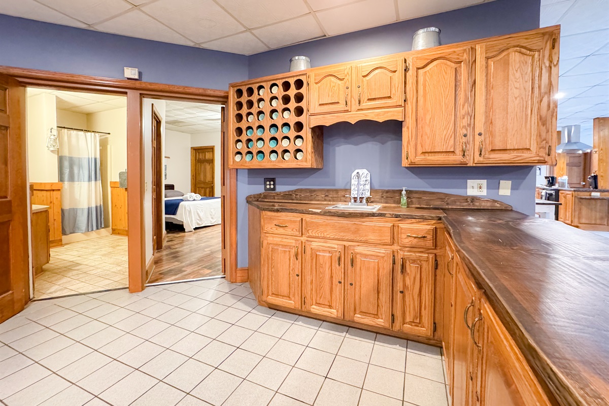 Small Bar off the living Room