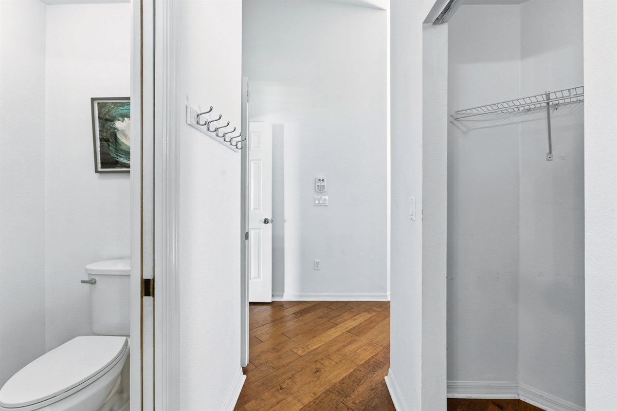 separate private lavatory