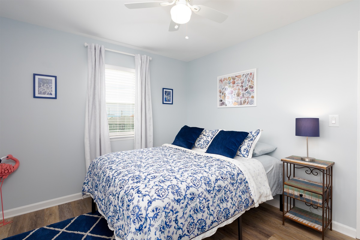 A spacious 2nd bedroom, perfect for relaxation