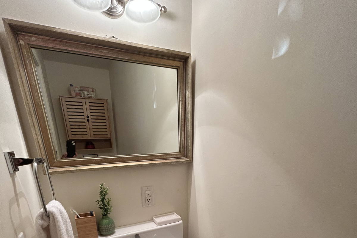 Shared Half Bath on First Floor