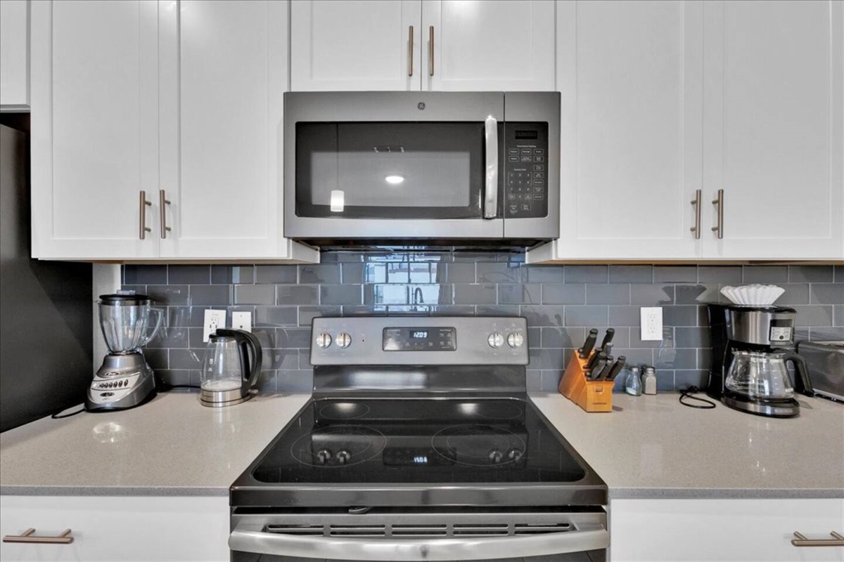 Stainless steel appliances